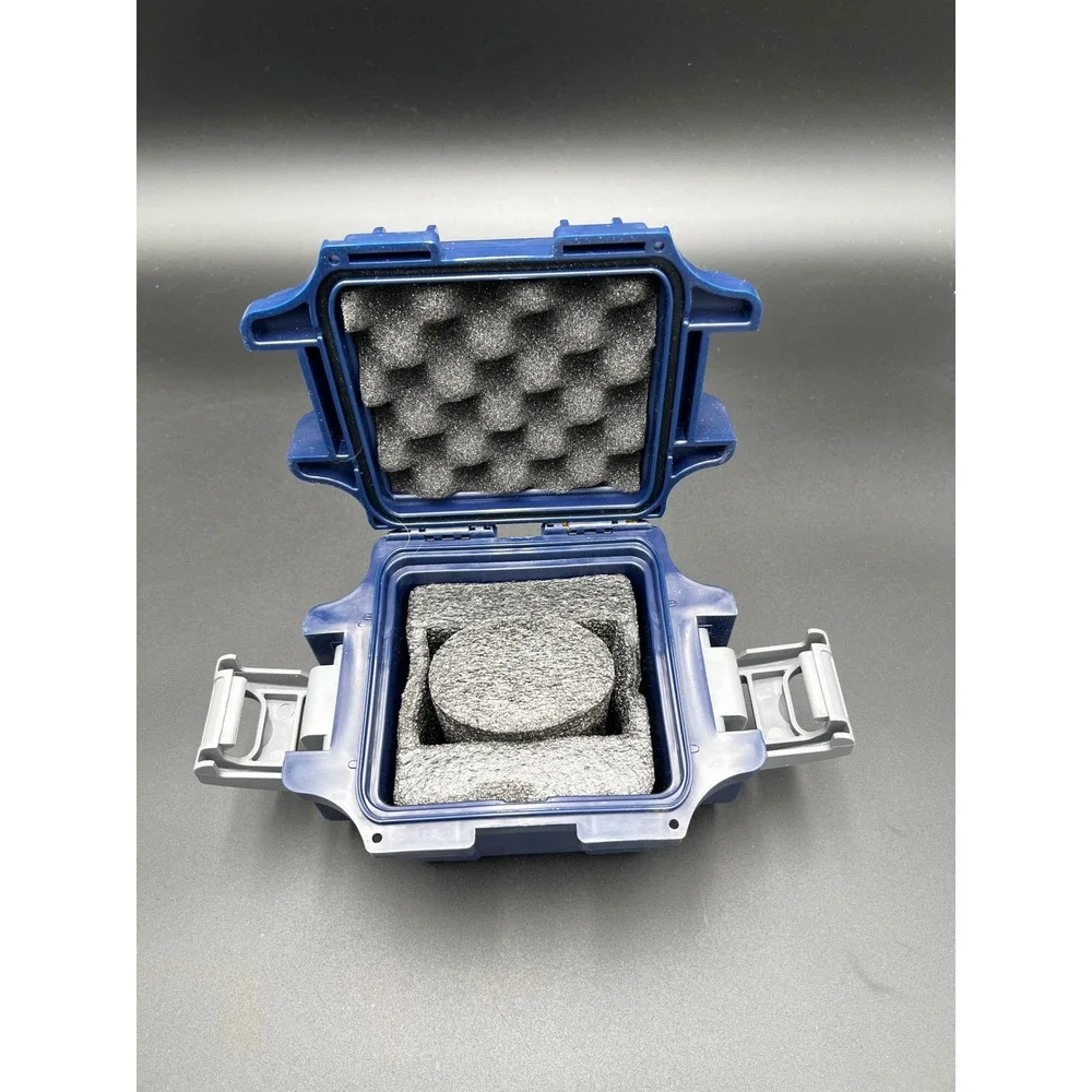 Invicta Limited Edition Impact Case Single Slot Watch Box Blue Plastic Rugged